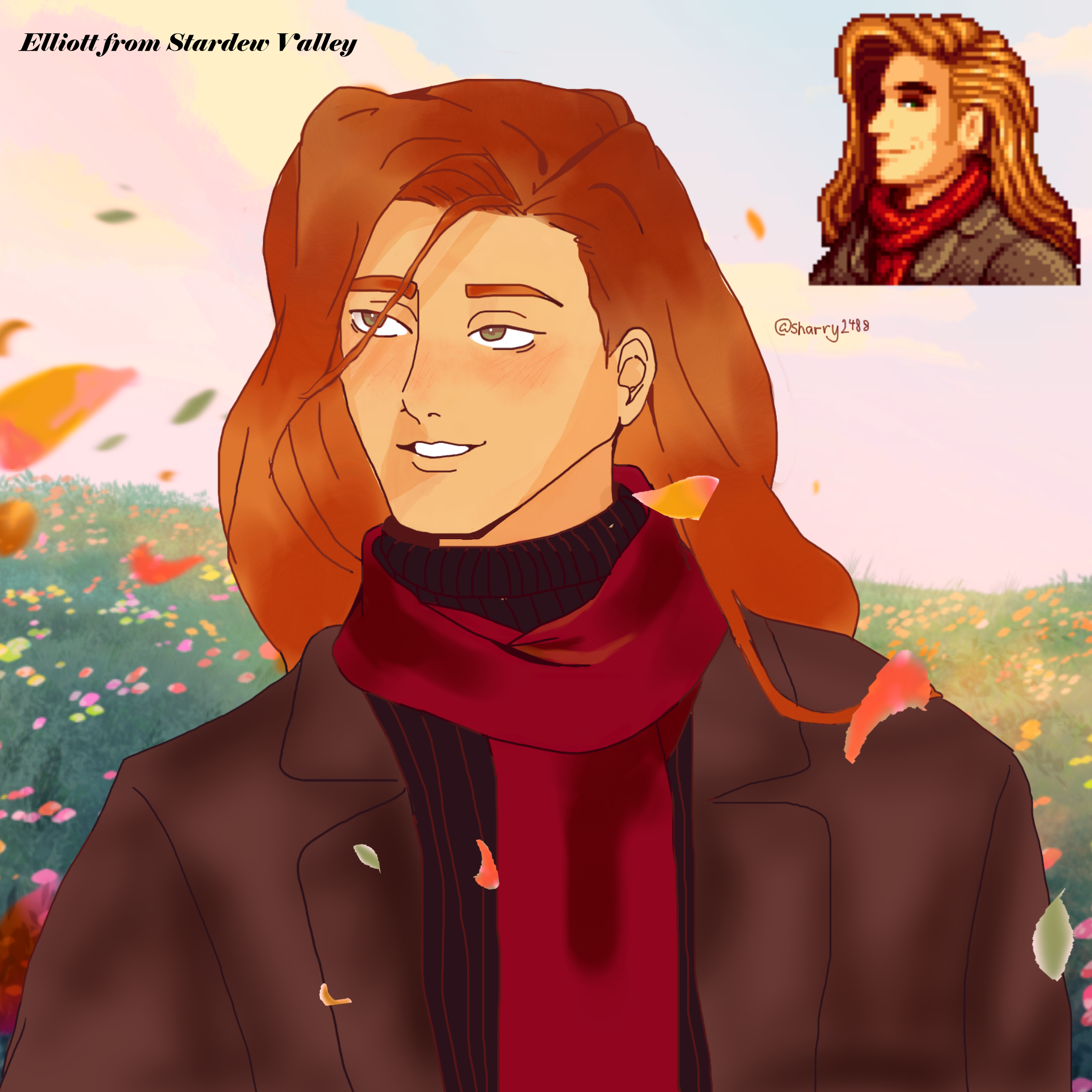 Elliott Stardew Valley - ibisPaint