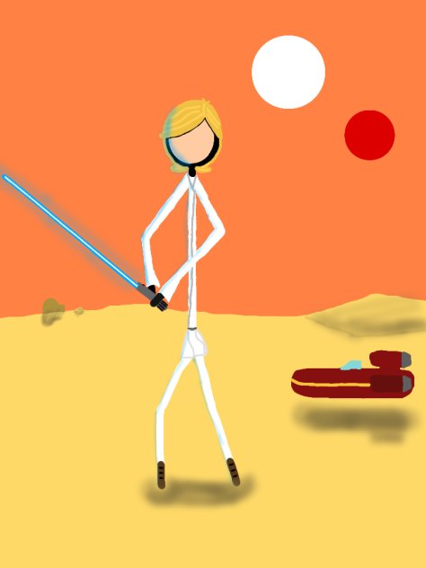 Luke Skywalker (ANH) - ibisPaint