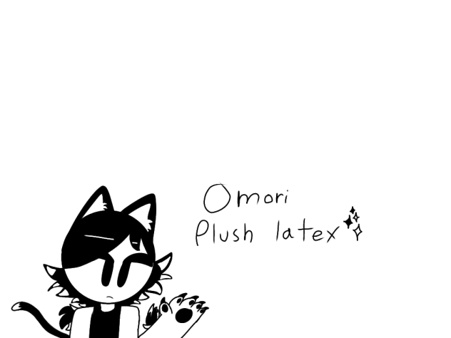 Omori plush latex