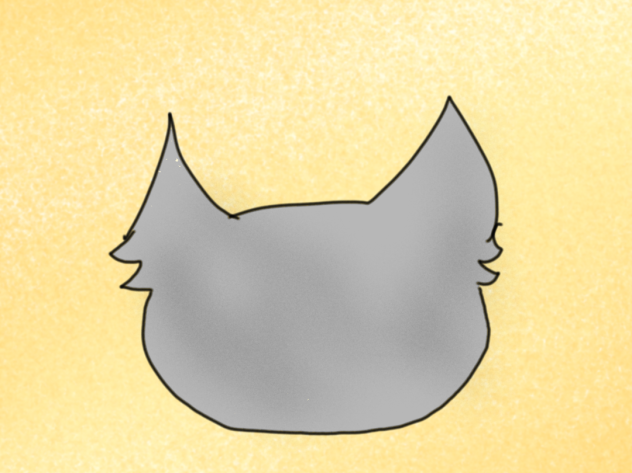 Cat wallpaper yellow