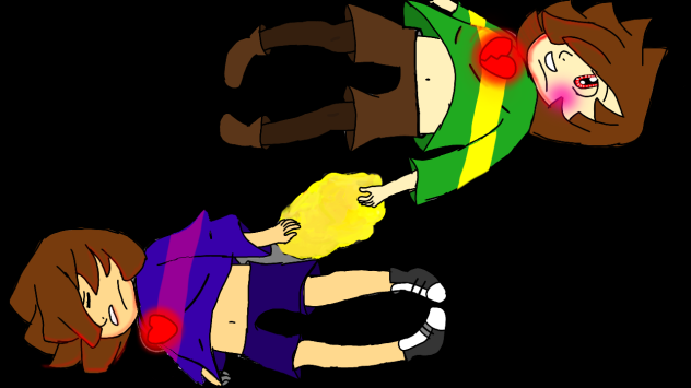 Frisk and Chara