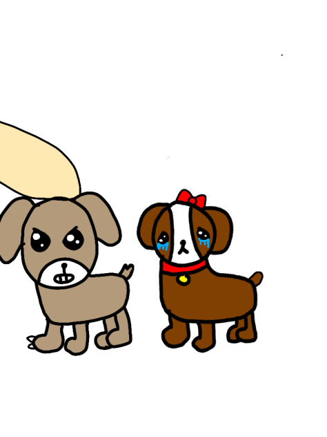 Marie sad & Max mad
