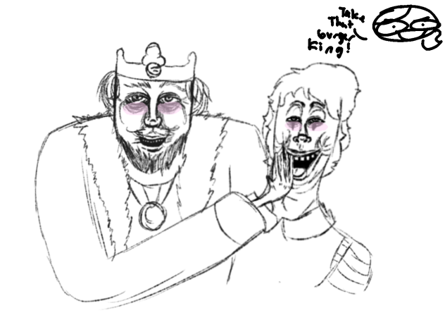 The Burger King  X  Ronald McDonald