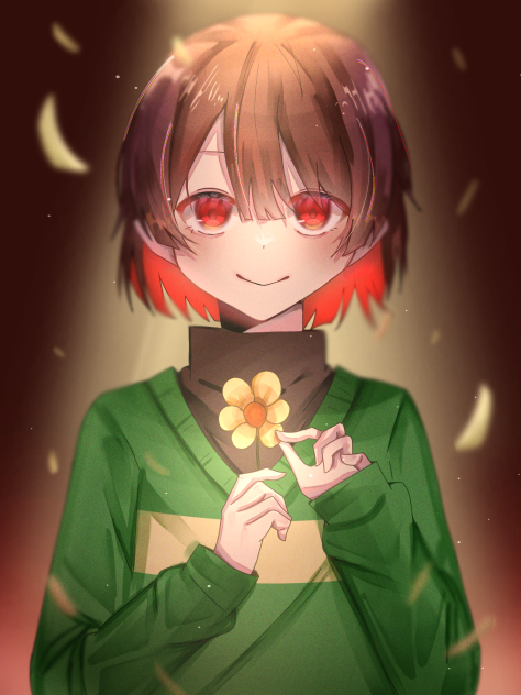 あの花と一人の人間