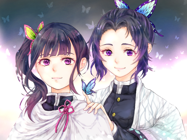 花と蟲  完成