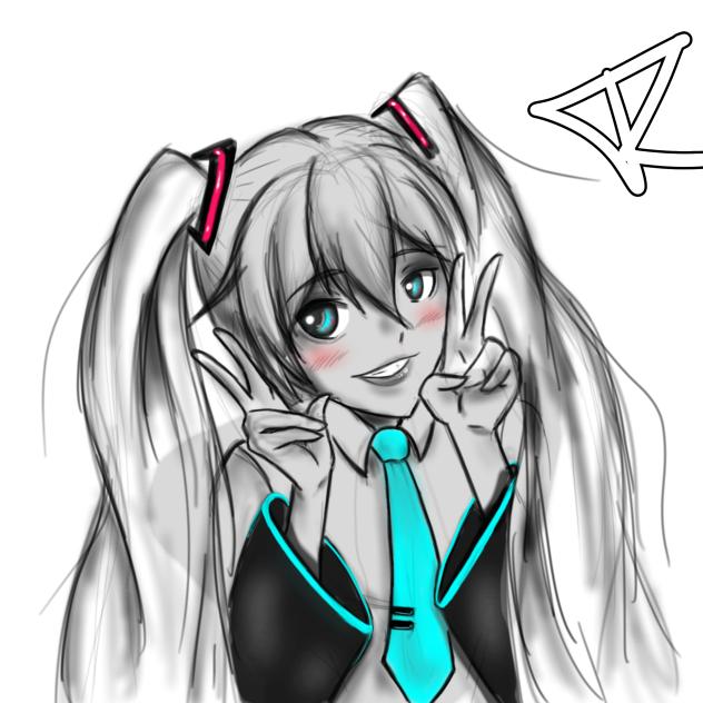 Miku Sketch 2
