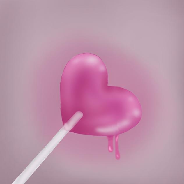 Heart Lollipop