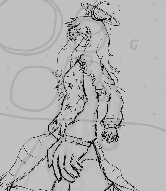 The stars and moons (sketch)