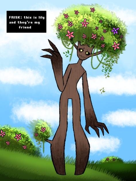Lily a tree who just wants a friend