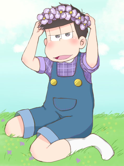 【おそ松さん】花の精一松塗り直しver.