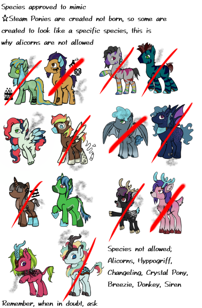 Steam Pony Ansestors