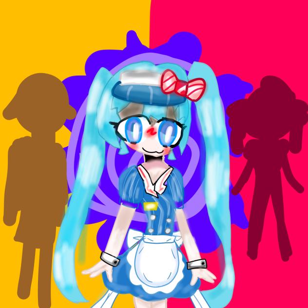 BLUE MAID BLOB