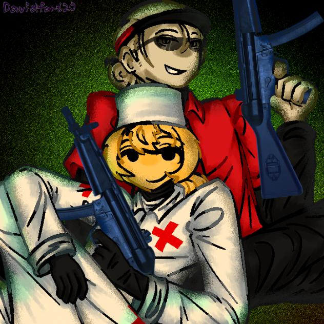 Elliot & medic from doomed 2 die