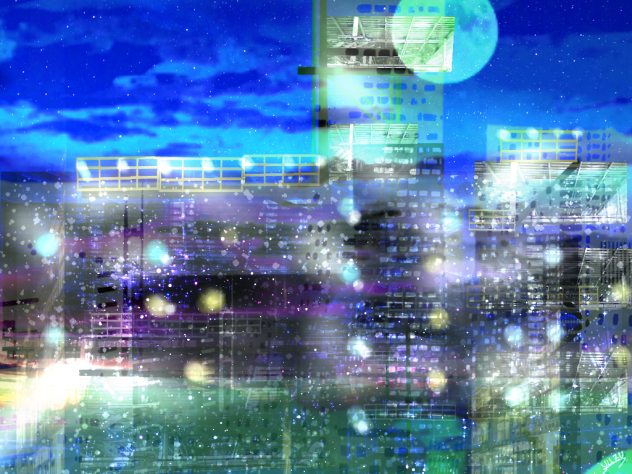 工場夜景