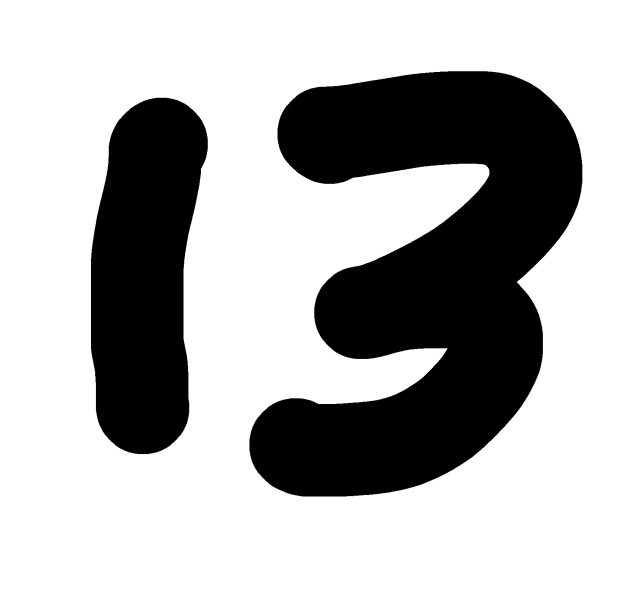 13