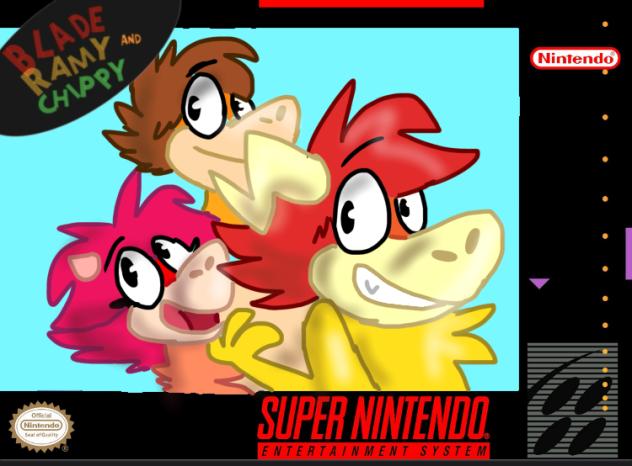 Blade, Ramy and Chippy