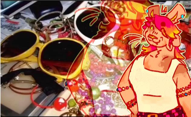 Drawing my fursonas with the¡r asthestic