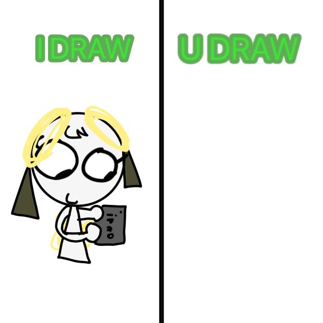 I draw u draw,idea Sarah de la rosa