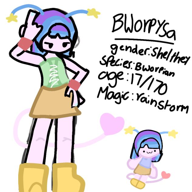 BWORPYSA based off my bestie!
