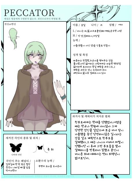 PECCATOR 그림팀 신청서