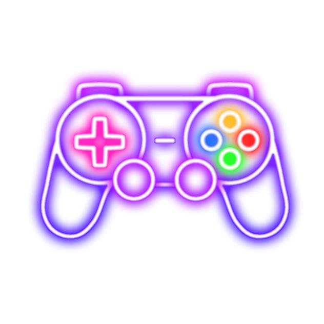 Game controller neon sign