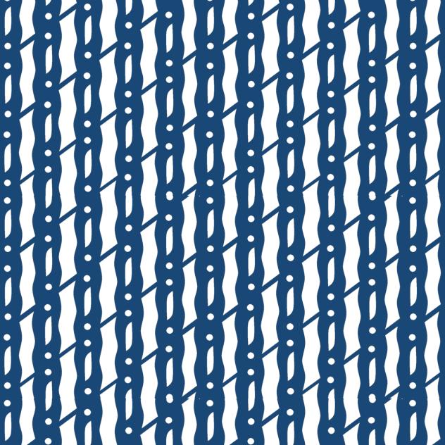 Pattern Batik Parang 1 Blue