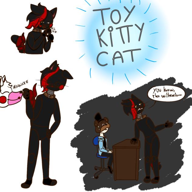 ''Toy Kitty Cat'' fnaf 2 oc