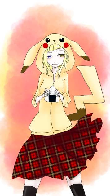 #フォロワーさんの好きな要素を詰め込んだ創作女子を描く