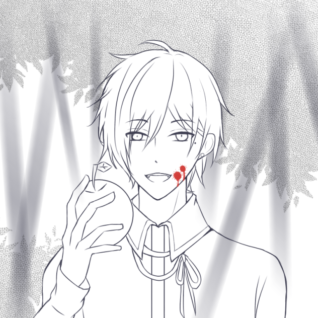 (線画)吸血鬼修正