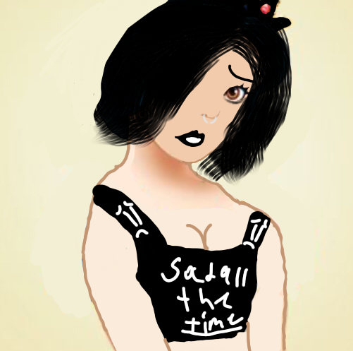 Emo Snow White cuz I’m bored