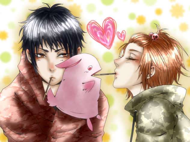 【塗った】ポッキーゲーム※腐？