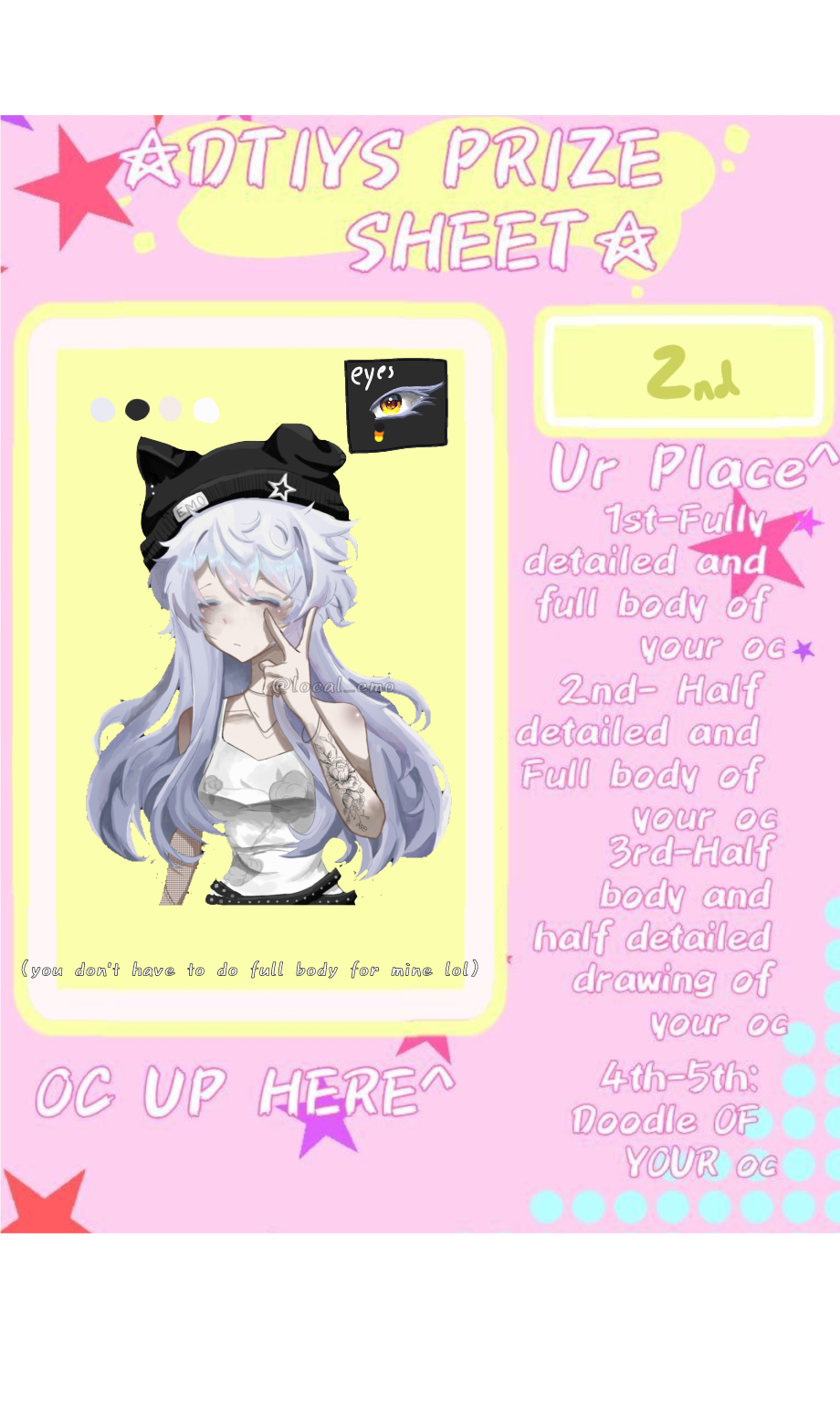 prize sheet - ibisPaint