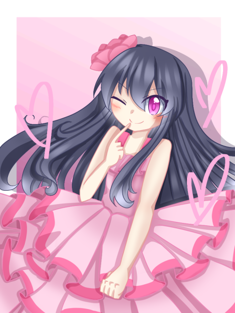 I drew Hina Amano ‘s character