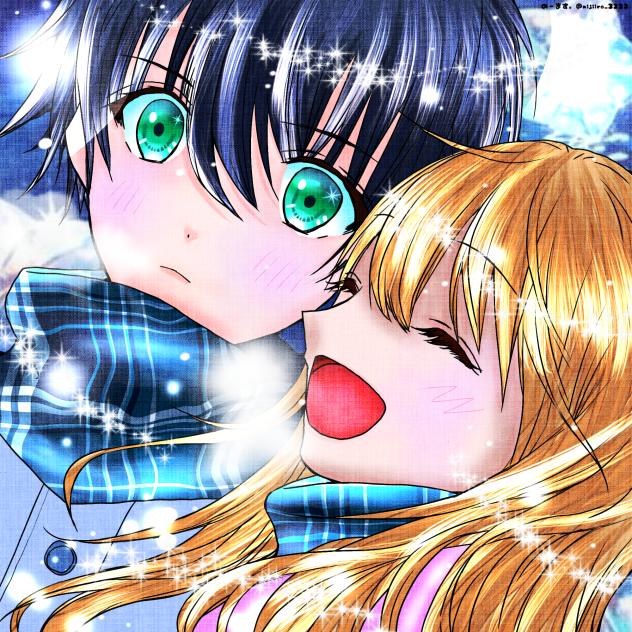 雪デート♡塗らせて頂きました♡