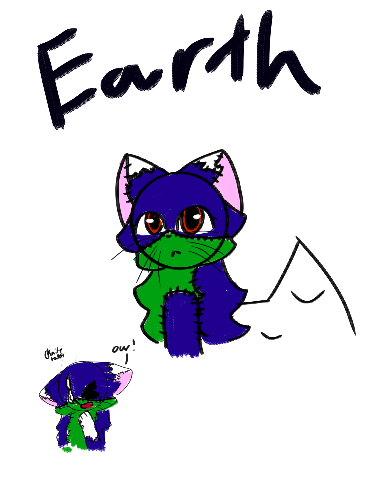 new au Stuffed Patch au - ibisPaint