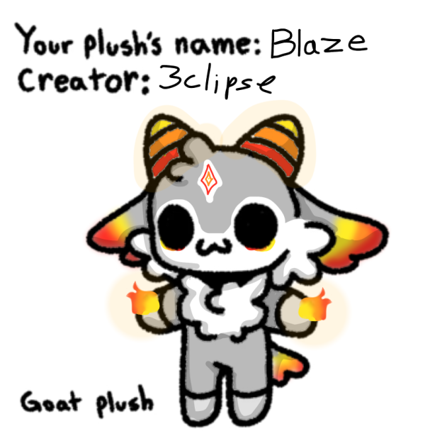 3clipse’s Goat Plush