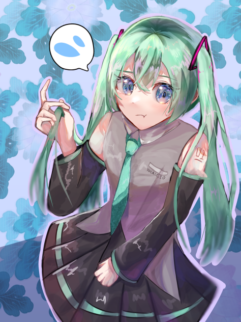 困ったミクさん