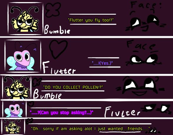 Bumble talks to flutter