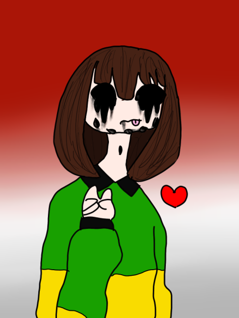Undertale chara - ibisPaint