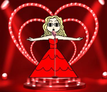 Rosé fanart for Valentine's day