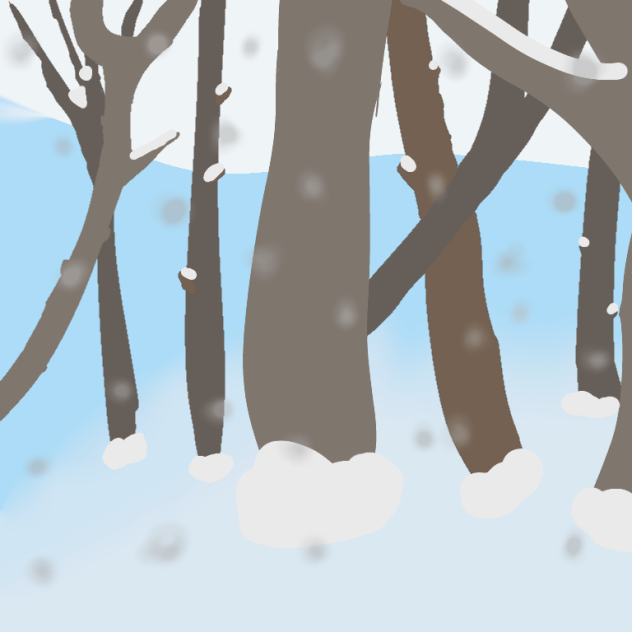 Snow Trees - ibisPaint