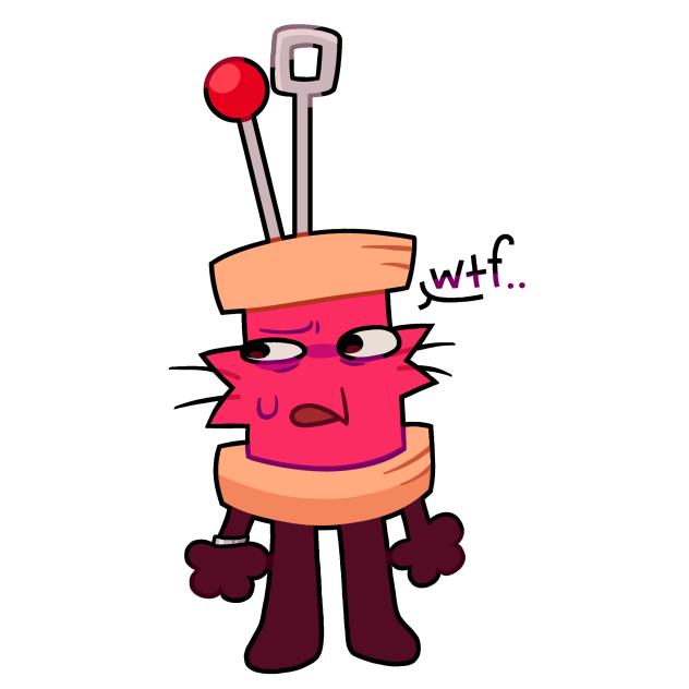 a silly spool doodle (objectified)