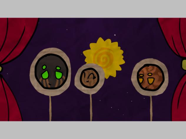 Wip sinking town animation