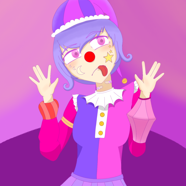Dibujo Random de una payasa