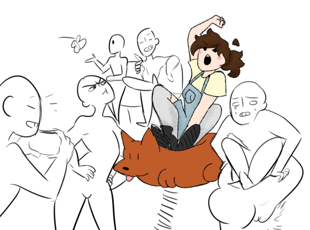 Dem people at the playground be like