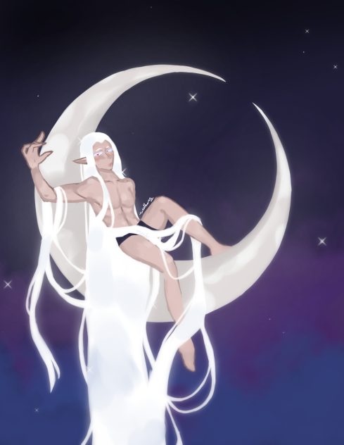 The man on the moon