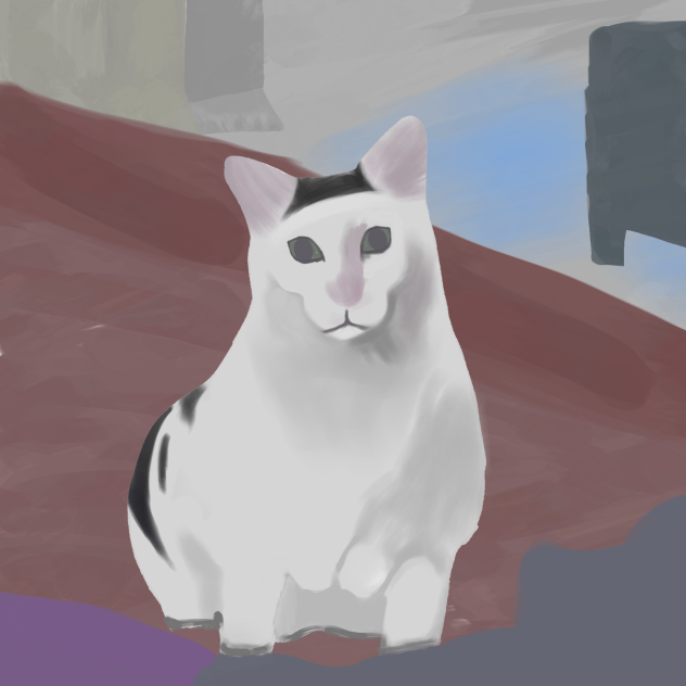 мемный кот - ibisPaint