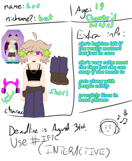 char sheet - ibisPaint
