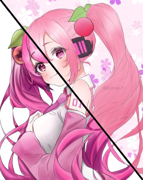 桜ミク可愛い‼️