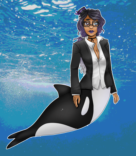 mermaid orca